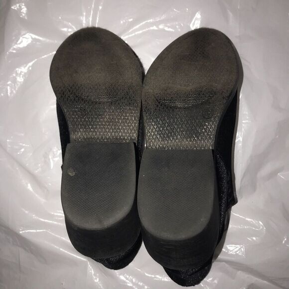 Coolway Briel‎ Velvet Ankle Boots Booties Womens 7 Chunky Heel Black - Picture 6 of 7